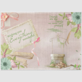 Romantic Roos Series Design 15 Tissuepapier