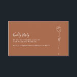 Romantic Roos Website RSVP Enclosure Kaart<br><div class="desc">Deze aanpasbare RSVP-behuizingskaart is ontworpen om te coördineren met ons Collectie Whimsical Line Roos en bevat een lijntekening van een roos met klassiek letterteken. Voor een meer geavanceerde aanpassing van dit ontwerp, bijvoorbeeld het wijzigen van de lay-out, het lettertype of de tekstgrootte, klikt u hierboven op de knop "AANPASSEN". Neem...</div>