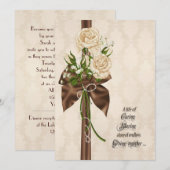 Romantic Rose Bouquet Kaart (Voorkant / Achterkant)