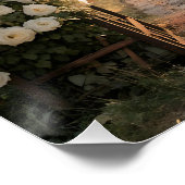 Romantic Rose Garden Archway Dreamscape Perfect Poster (Hoek)