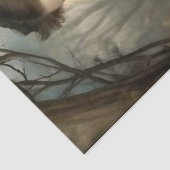 Romantic Rose Garden Woman Portrait Decoupage Tissuepapier (Detail)