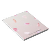 Romantic Rose Petals Notitieblok (Schuin)