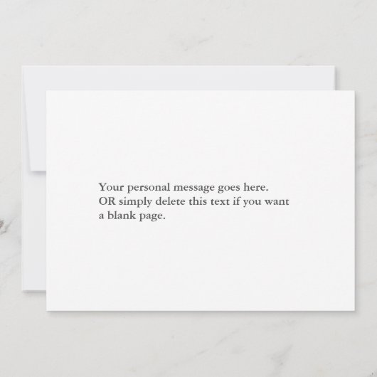 Romantic Roses Bridesmaid proposal Kaart (Achterkant)