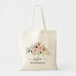 Romantic Roses Floral Bridesmaid Wedding Tas