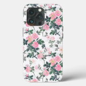 Romantic Roses Floral Waterverf schilderen Case-Mate iPhone Case (Achterkant)