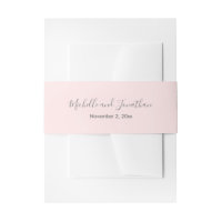 Romantic Roses Wedding Belly Band