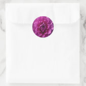 Romantic Rosy Floral Ronde Sticker (Tas)