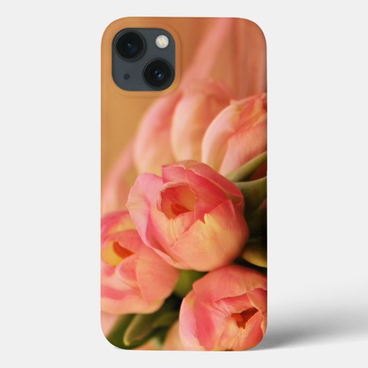 Romantic Roze Butterfly Tulip Case-Mate iPhone Case (Achterkant)