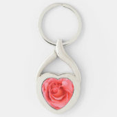 Romantic Roze druppels water Sleutelhanger (Voorkant)
