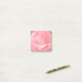 Romantic Roze Floral Post-it® Notes (Op bureau)
