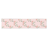 Romantic Roze Garlands Korte Tafelloper (Horizontaal)