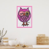 Romantic Roze Poster (Keuken)