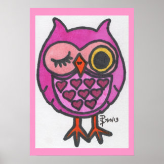 Romantic Roze Poster