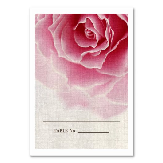 Romantic roze roodbruintextuur Wedding Kaart (Voorkant)