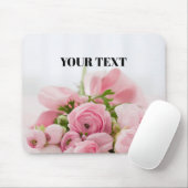 Romantic Roze Roses Muismat (Met muis)