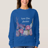 Romantic Roze Roze Valentijn houdt van je eeuwig b Trui (Voorkant)