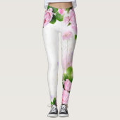Romantic Rozen vrouwen Leggings (Voorkant)