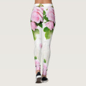Romantic Rozen vrouwen Leggings (Achterkant)