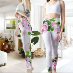 Romantic Rozen vrouwen Leggings<br><div class="desc">Romantic Roses vrouwen Leggings,  een meisje met Springtime-elegant en chic floral Patroon met prachtige rozen pastelkleuren. perfect vrouwelijk geschenk voor de bloem en het liefhebber van de natuur met een gevoel voor trends en mode.</div>