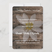 Romantic & Rustic Bachelor/Bachelorette Party Kaart