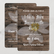 Romantic & Rustic Bachelor/Bachelorette Party