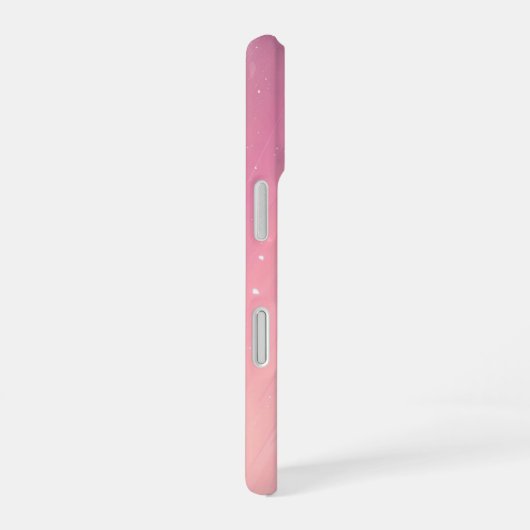 Romantic Sakura - Soft Pink Gradient Phone Case iPhone 16 Hoesje (Rechterkant)
