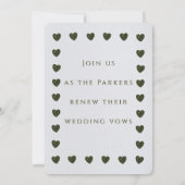 Romantic Save the Date Card - Always and Forever Kaart (Achterkant)