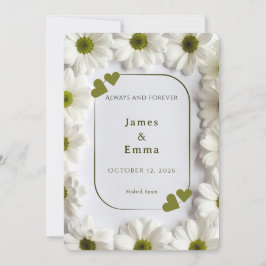 Romantic Save the Date Card - Always and Forever Kaart