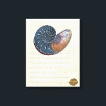 Romantic Seashell Canvas Afdruk<br><div class="desc">Woon je ver van het strand? Geen probleem! Haal dit romantische schilderij, zodat je jezelf kunt afbeeldingen op een vreedzaam strand op een zonnige dag. Dit kunstwerk romantiseert het zee en de kleine golven die je zullen laten vrezen voor een bezoek aan het strand. Haal dit omgevormde paneel op uw...</div>