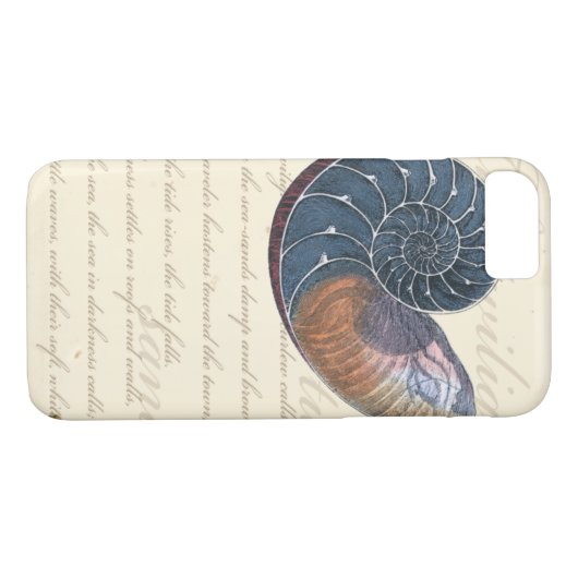 Romantic Seashell Case-Mate iPhone Case (Achterkant (Horizontaal))