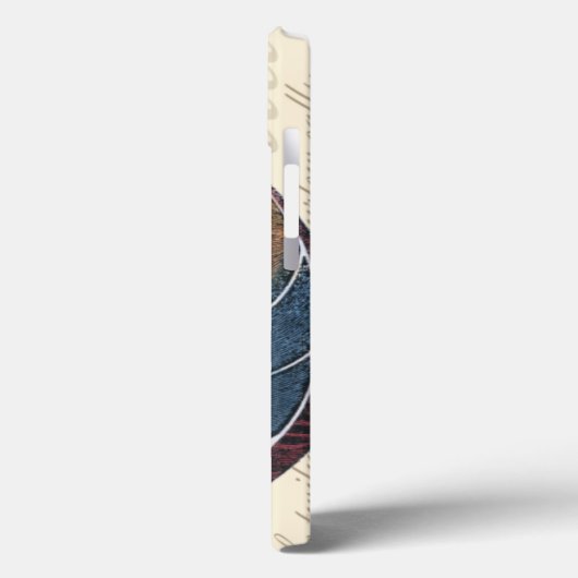 Romantic Seashell Case-Mate iPhone Case (Achterkant / Links)