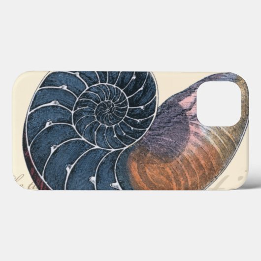 Romantic Seashell Case-Mate iPhone Case (Achterkant (horizontaal))