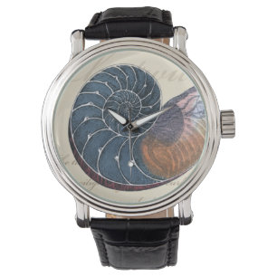 Romantic Seashell Horloge