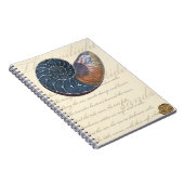 Romantic Seashell Notitieboek (Rechterzijde)