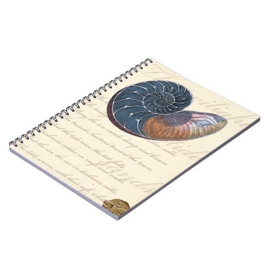 Romantic Seashell Notitieboek (Linkerzijde)