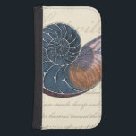 Romantic Seashell Galaxy S4 Portefeuille Hoesje<br><div class="desc">Woon je ver van het strand? Geen probleem! Haal dit romantische schilderij, zodat je jezelf kunt afbeeldingen op een vreedzaam strand op een zonnige dag. Dit kunstwerk romantiseert het zee en de kleine golven die je zullen laten vrezen voor een bezoek aan het strand. Haal dit omgevormde paneel op uw...</div>