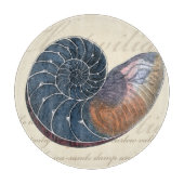 Romantic Seashell Snijplank (Voorkant)