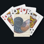 Romantic Seashell Speelkaarten<br><div class="desc">Woon je ver van het strand? Geen probleem! Haal dit romantische schilderij, zodat je jezelf kunt afbeeldingen op een vreedzaam strand op een zonnige dag. Dit kunstwerk romantiseert het zee en de kleine golven die je zullen laten vrezen voor een bezoek aan het strand. Haal dit omgevormde paneel op uw...</div>