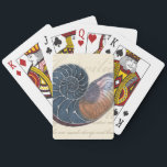 Romantic Seashell Speelkaarten<br><div class="desc">Woon je ver van het strand? Geen probleem! Haal dit romantische schilderij, zodat je jezelf kunt afbeeldingen op een vreedzaam strand op een zonnige dag. Dit kunstwerk romantiseert het zee en de kleine golven die je zullen laten vrezen voor een bezoek aan het strand. Haal dit omgevormde paneel op uw...</div>