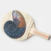 Romantic Seashell Tafeltennisbatje (Zijkant)