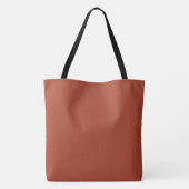 Romantic Shabby Chic Red Rust 40th Anniversary Tote Bag (Achterkant)