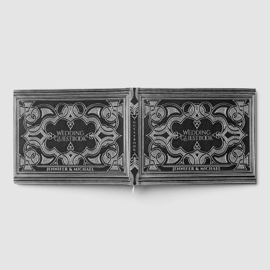 Romantic Silver Antiek Blik Boek (Volledig)