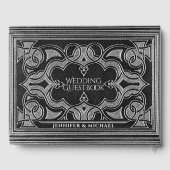 Romantic Silver Antiek Blik Boek (Achterkant)