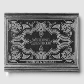 Romantic Silver Antiek Blik Boek (Voorkant)