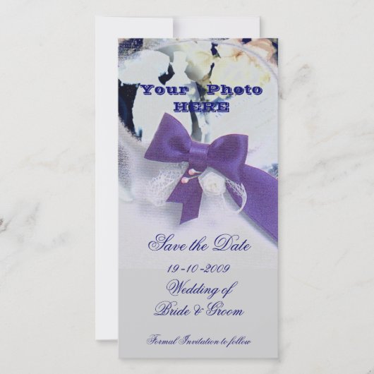 Romantic slaat de datum op save the date (Voorkant)