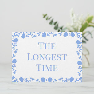 Romantic Soft  Song Names Table Cards Kaart