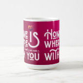 Romantic Soulmate Valentine's Day Two-Tone Mug Koffiemok (Center)
