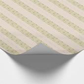 Romantic Southern Dogwood Wedding Jubileum Cadeaupapier (Hoek)