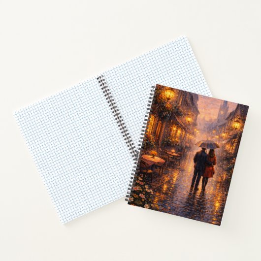 Romantic Spiral Notebook Notitieboek (Binnen)
