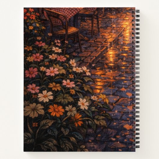 Romantic Spiral Notebook Notitieboek (Achterkant)